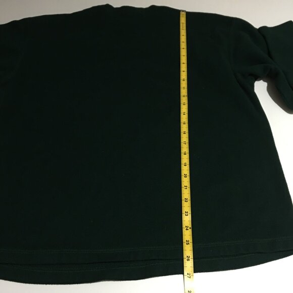 South Florida Bulls USF Sweatshirt Mens Medium Fleece Crewneck Pullover Green - Picture 7 of 7